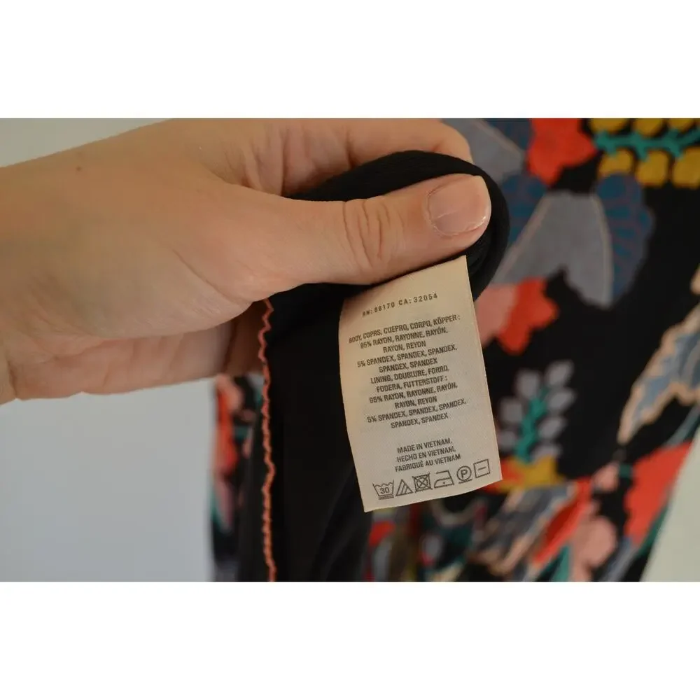 Anthropologie Maeve Camilla Sleeveless Colorful Boho Maxi Dress Size Med… - Picture 6 of 6